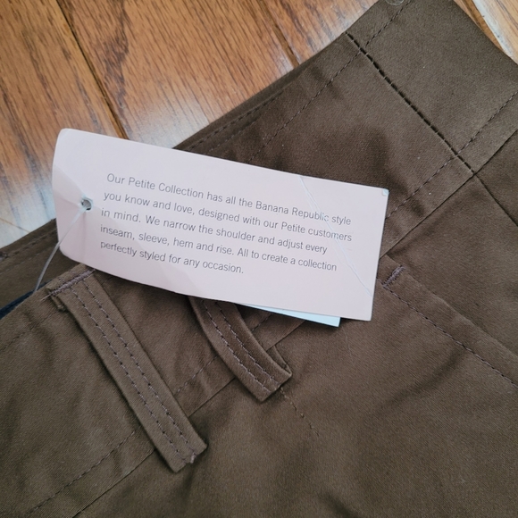 Banana Republic NWT Ryan Fit Pants Petite 4 - Picture 2 of 5